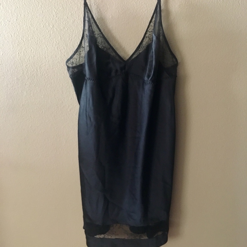 Victoria’s Secret Black Silk Babydoll Sleepwear